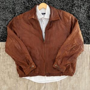 Couture | Vintage Leather Jacket| Winterwear|Streetwear